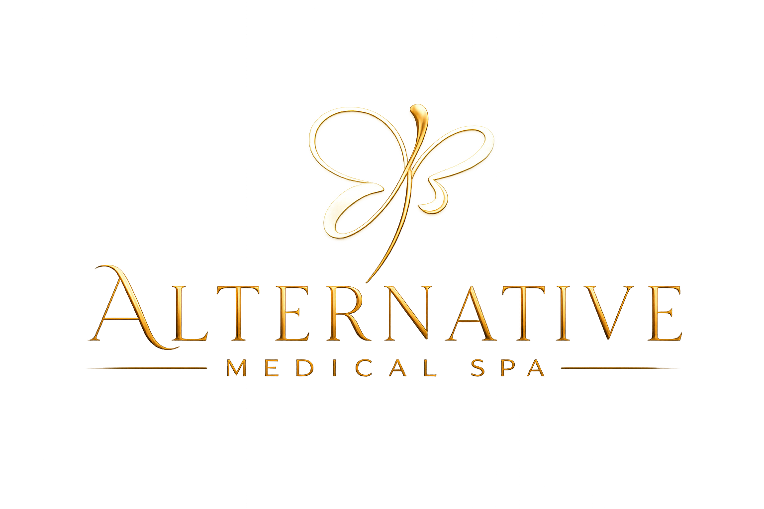 Identidad visual actual de Alternative Medical Spa